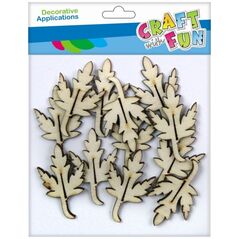 Craft with Fun CF OZDOBA DEK DREW SPRZYL LISC 12SZT 12/432