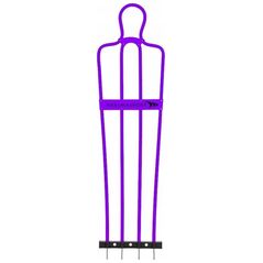 Mur piłkarski AriFlow, 160cm, Pasywny obrońca junior Fioletowy