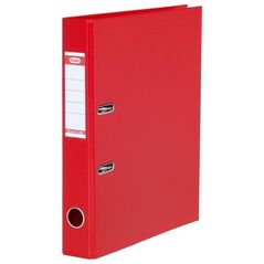 Brevordner elba pp miljø a4 5 cm rød