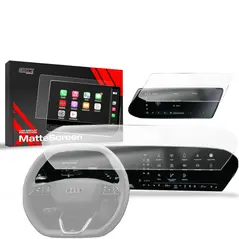 Matte GrizzGlass CarDisplay Protection Audi A5 B10 (2025) [2in1]