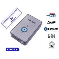 Nvox Zmieniarka cyfrowa emulator 10PIN, MP3, USB, SD, Bluetooth, BMW (NV1080B BT BMW 10PIN)