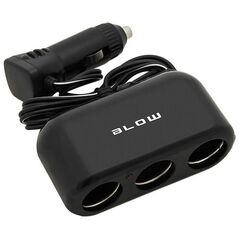 Blow Rozgałęziacz zapalniczki samochodowej 1XWT/3XGN + kabel CS-32 (5900804073758)