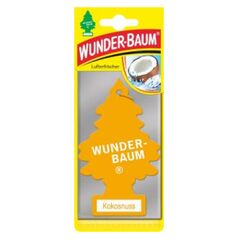 WunderBaum ODŚWIEŻACZ POWIETRZA - CHOINKA ZAPACHOWA KOKOS (23-007)