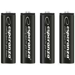 Esperanza Akumulator czarne AA / R6 2600mAh 4 szt.