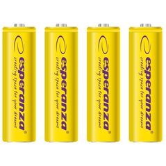 Esperanza Akumulator żółte AA / R6 2000mAh 4 szt.