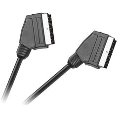Kabel Cabletech Scart - Scart 1.5m czarny (4954)