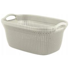 Kosz na pranie Curver Knit 40L beżowy (R37010)