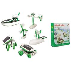 KidsToys AG211 ZESTAW SOLARNY EDUKACYJNY 6w1 21 ELEMENTÓW uniwersalny