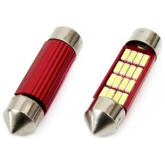 Żarówki SV8.5 Canbus 39mm 16 SMD 12V/24V białe uniwersalny