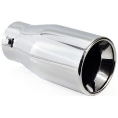 AMiO Chromowana końcówka tłumika 102mm / montaż 50-65mm uniwersalny