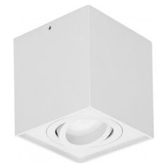 Lampa sufitowa Orno CAROLIN DLS GU10 downlight max 35W, IP20, kwadrat, biały
