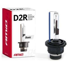 AMiO Żarówka ksenonowa, żarnik xenon D2R 6000K