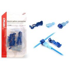 AMiO Szybkozłączki elektryczne Typ-T 0,75-2,5mm2 15A 5szt blister