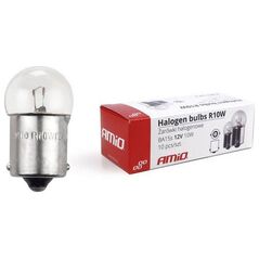 AMiO Żarówki halogenowe R10W BA15s 12V 10W 10szt.