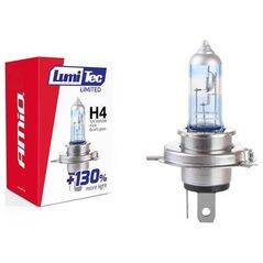 AMiO Żarówka halogenowa H4 12V 60/55W LumiTec LIMITED +130%