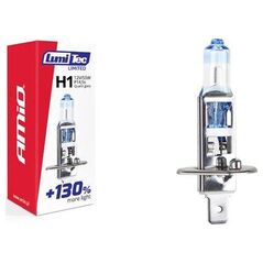 AMiO Żarówka halogenowa H1 12V 55W LumiTec LIMITED +130%