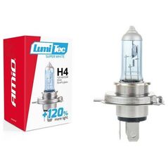 AMiO Żarówka halogenowa H4 12V 60/55W LumiTec SuperWhite +120%