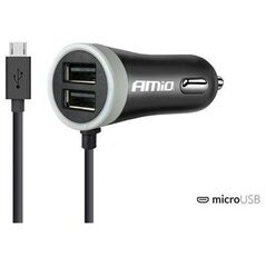 Ładowarka AMiO PCH PRO-01 Jednoczęściowa 2x USB-A 2.4 A  (AMI-02056)