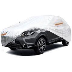 AMiO 01113 Plandeka na samochód typu SUV/VAN - rozmiar L srebrna