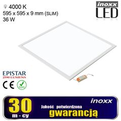 Lampa sufitowa Nvox Panel led 60x60 36w lampa sufitowa kaseton 4000k neutralny