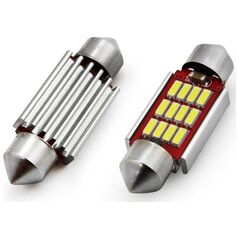 AMiO Żarówki LED AMIO C5W C10W 39mm 12xSMD 4014 (canbus)