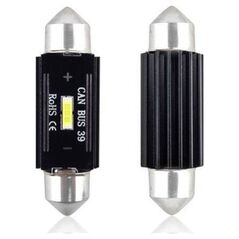 AMiO LED CANBUS 1 SMD UltraBright 1860 Festoon 39mm White 12V/24V