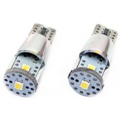 AMiO LED CANBUS 3SMD 2835 T10e (W5W) ALU White 12V/24V
