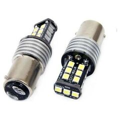 AMiO LED CANBUS 15SMD 2835 7,5W 1157 (P21/5W) White 12V/24V