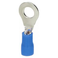 Orno Końcówka oczkowa izolowana, przekrój maksymalny 2,5mm?, oczko na śrubę: M4, Blister 25 szt.