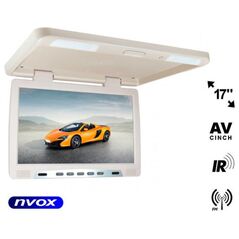 Nvox Monitor podwieszany podsufitowy lcd 17cali cali led ir fm