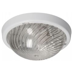 Lampa sufitowa Orno 7070T-ALFA/PL, oprawa oświetleniowa, 75W, E27, IP44, IK10, klosz poliwęglan przeźroczysty