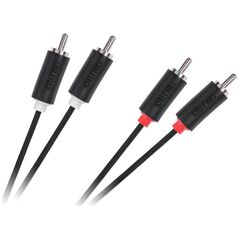 Kabel Cabletech RCA (Cinch) x2 - RCA (Cinch) x2 1m czarny (16)
