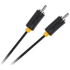 Kabel Cabletech RCA (Cinch) - RCA (Cinch) 1m czarny (16)