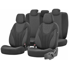 AMiO Komplet pokrowców na fotele otom ruby design 1201