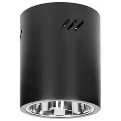 Lampa sufitowa Orno KORIN 16, oprawa typu downlight, 60W, E27, stal, czarna,AD-OD-6181BE27