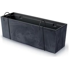 Prosperplast Doniczka z hakami Urbi Case Beton Effect DUC600EW antracyt