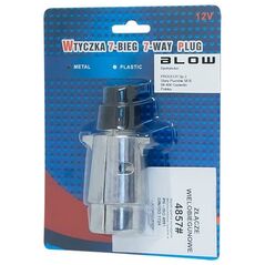 Blow 4857# Wtyczka przyczepy samoch. aluminium 7pin