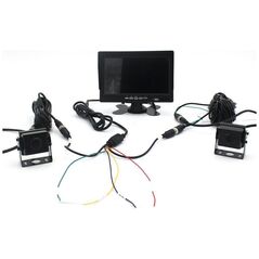 Alkomat Nvox Monitor samochodowy  lcd 7cali ahd z funkcją rejestratora 12v 24v