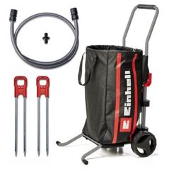 Einhell Einhell transport and hose trolley, for cordless hose reel GE-HR 18/30 (grey, tool-free insertion of the hose reel)