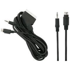 Kabel Blow 0667#                Przyłącze euro-wtyk jack3,5st+s-vhs  3m