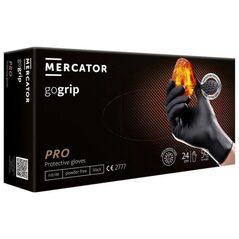 UN RĘKAWICE NITRYLOWE MERCATOR GO GRIP CZARNE ROZMIAR XL