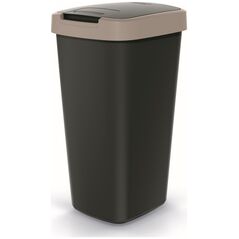 Kosz na śmieci Prosperplast Kosz na śmieci COMPACTA Q - jasny brąz 25l