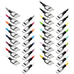 Kabel USB Orno USB-A - USB-C 1.2 m Wielokolorowy (CABEXCBRAIUSBC1.2MIX)