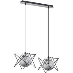 Lampa wisząca Orno CORRADO 2P, lampa wisząca, E14  max. 2x 40W, chrom