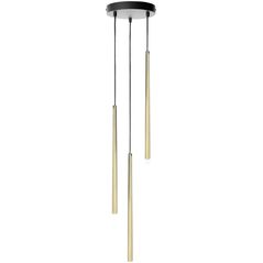 Lampa wisząca Orno TABUNG 3P, lampa wisząca, G9  max.6W, złota