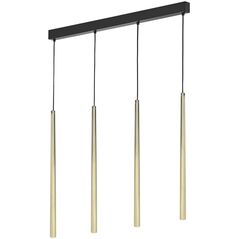Lampa wisząca Orno TABUNG 4P, lampa wisząca, G9  max.6W, złota