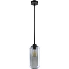 Lampa wisząca Orno LAZIO 1P, lampa wisząca, E27  max.15W, czarna