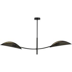 Lampa wisząca Orno PETALO lampa wisząca, moc max.2x40W, E14, czarno-złota