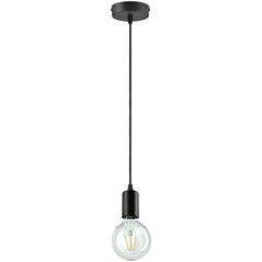 Lampa wisząca Orno BALBU lampa wisząca, moc max. 1x60W, E27, czarna
