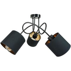 Lampa sufitowa Orno VIGO lampa wisząca moc max. 3x60W, E27, czarna